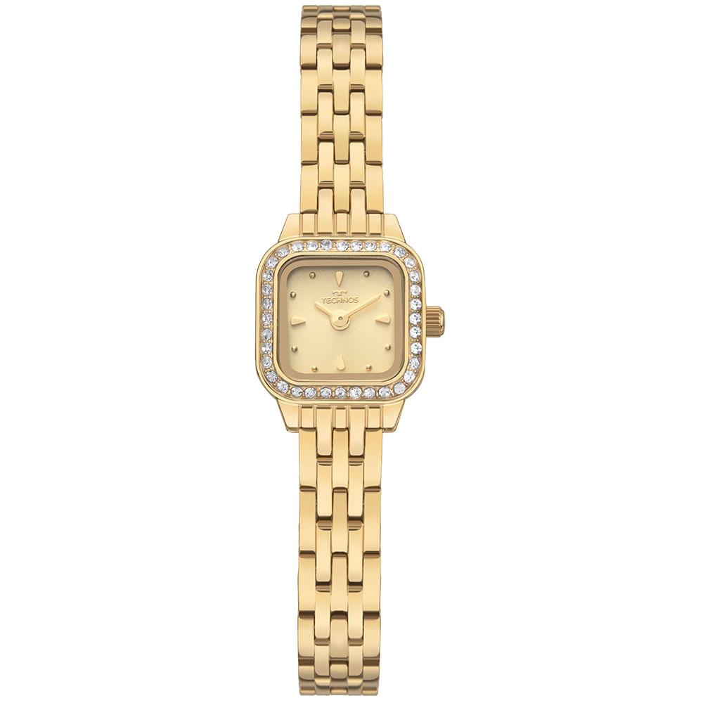Relógio Technos Feminino Mini Petit Dourado - 1042AB/1X - 1