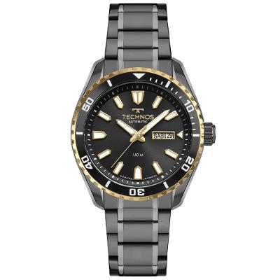 Relógio Technos Automático Masculino  Diver Bicolor - 8205PC/1P