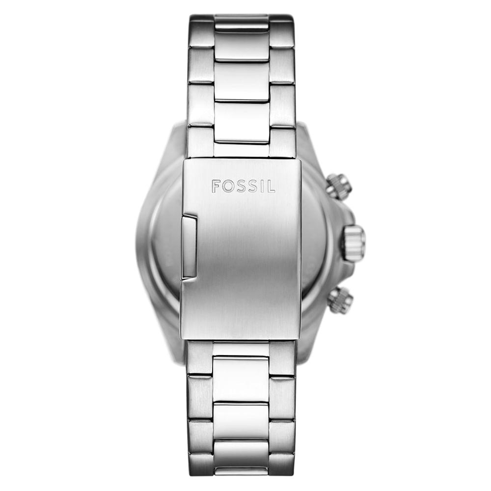 Relógio Fossil Masculino Autocross Prata - FS6124/1KN - 3