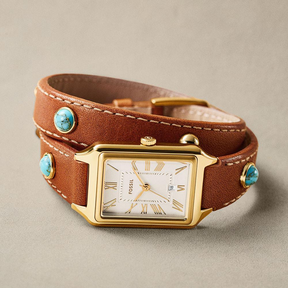 Relógio Fossil Feminino Raquel Dourado - ES5418/0BN - 8