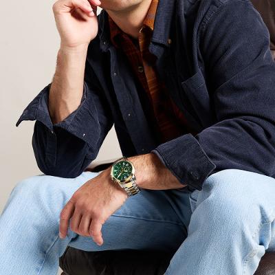 Relógio Fossil Masculino Grant Bicolor - FS6131/1VN