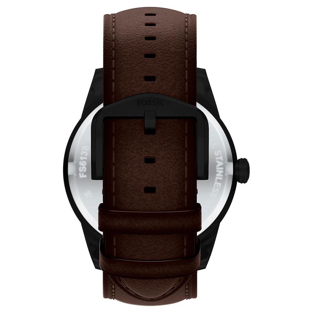 Relógio Fossil Masculino Pearson Preto - FS6138/0MN - 6