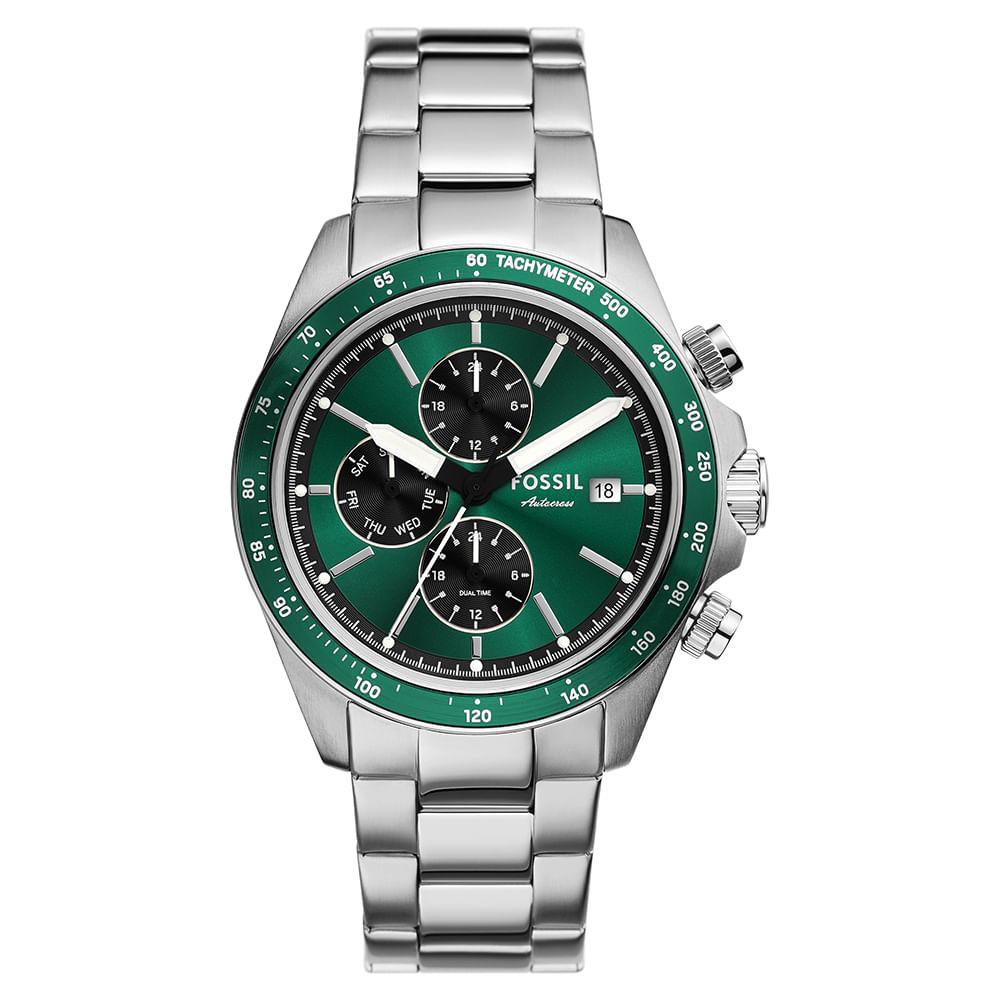 Relógio Fossil Masculino Autocross Prata - FS6127/1VN - 3