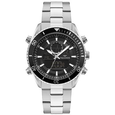 Relógio Technos Masculino Ts Digitech Prata - YXDAD1431AA/1P