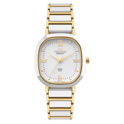 Relógio Technos Feminino Ceramic Sapphire Dourado - 2035NDW/1B