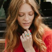 Relógio Fossil Feminino Watch Ring - ES5432/1AN - 9