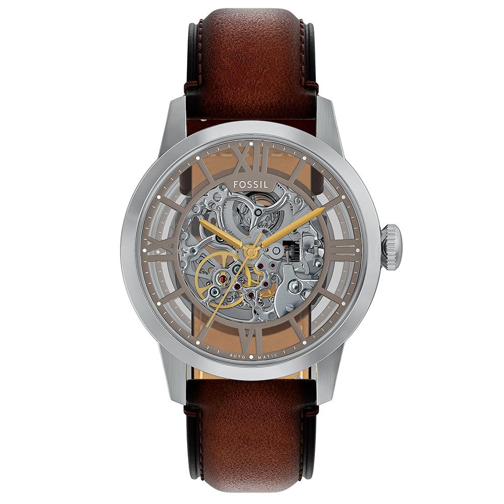 Relógio Fossil Masculino Townsman Prata - ME3270/0KN - 1
