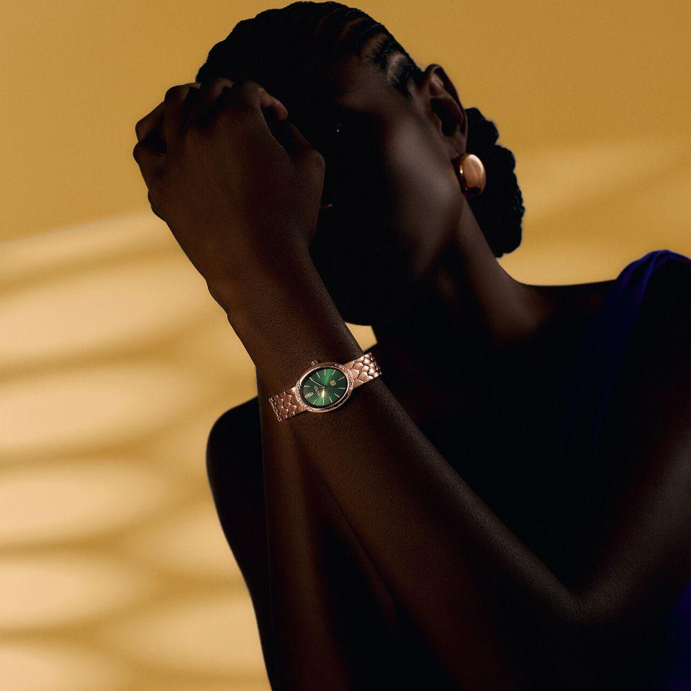 Relógio Euro Feminino Serpentes Rosé - EU2035ZAG/4V - 2