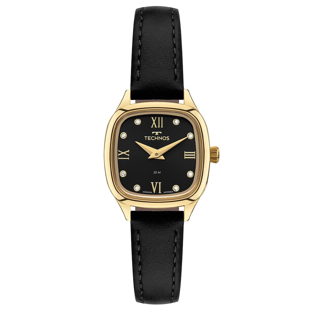 Relógio Technos Feminino Mini Dourado - 2025LUQ/0P - 1