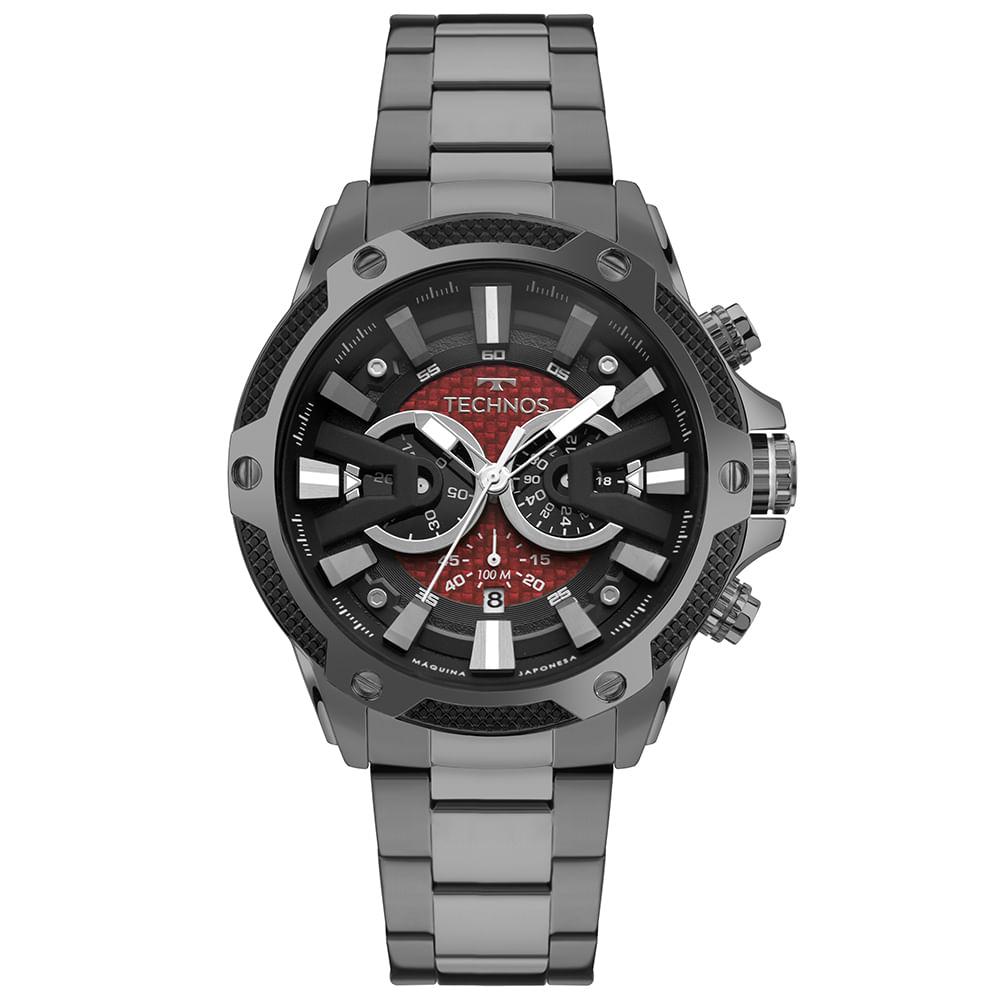 Relógio Technos Masculino Ts Carbon Grafite - JS25BCU/1N - 1