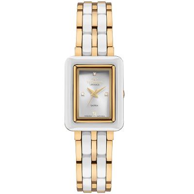 Relógio Technos Feminino Cerâmica Dourado - 5Y36AA/1K