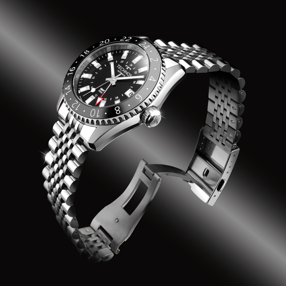 Relógio Technos Masculino Automatico GMT Prata - NH34AA/T1P - 8