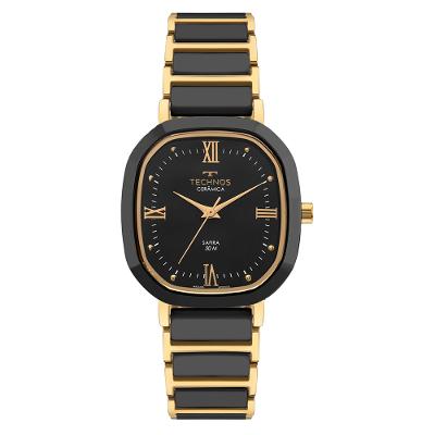 Relógio Technos Feminino Ceramic Sapphire Dourado - 2035NDV/1P
