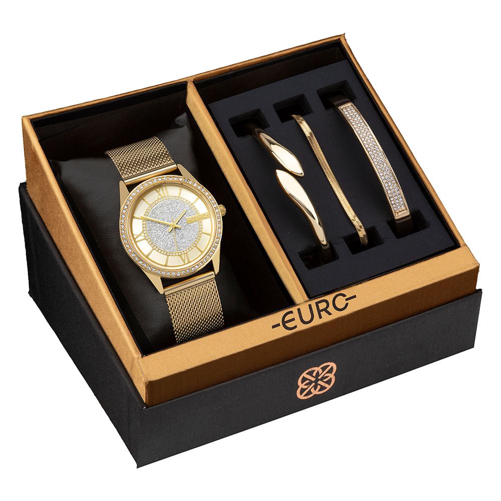 Kit Euro Feminino Soul Dourado - EU2035YZC/K4D - 2