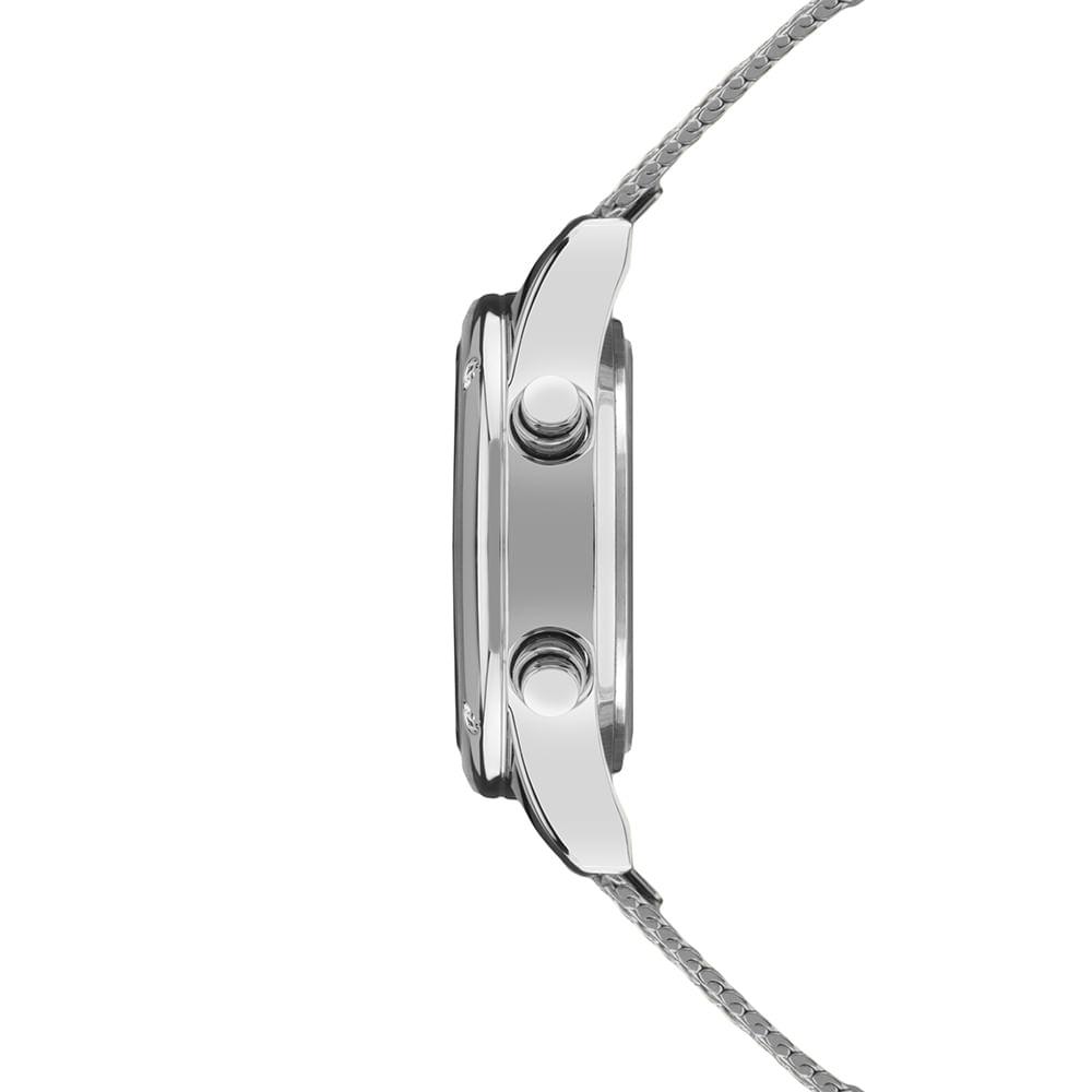 Relógio Euro Feminino Fashion Fit Reflexos Prata - EUMD26AAK/4K - 2