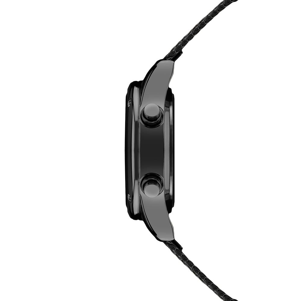 Relógio Euro Feminino Fashion Fit Reflexos Preto - EUMD26AAM/4P - 2