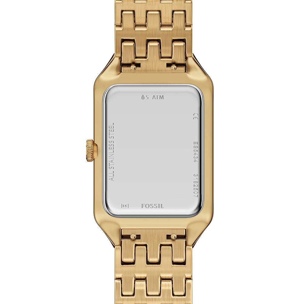 Relógio Fossil Feminino Raquel Dourado - ES5434/1PN - 5