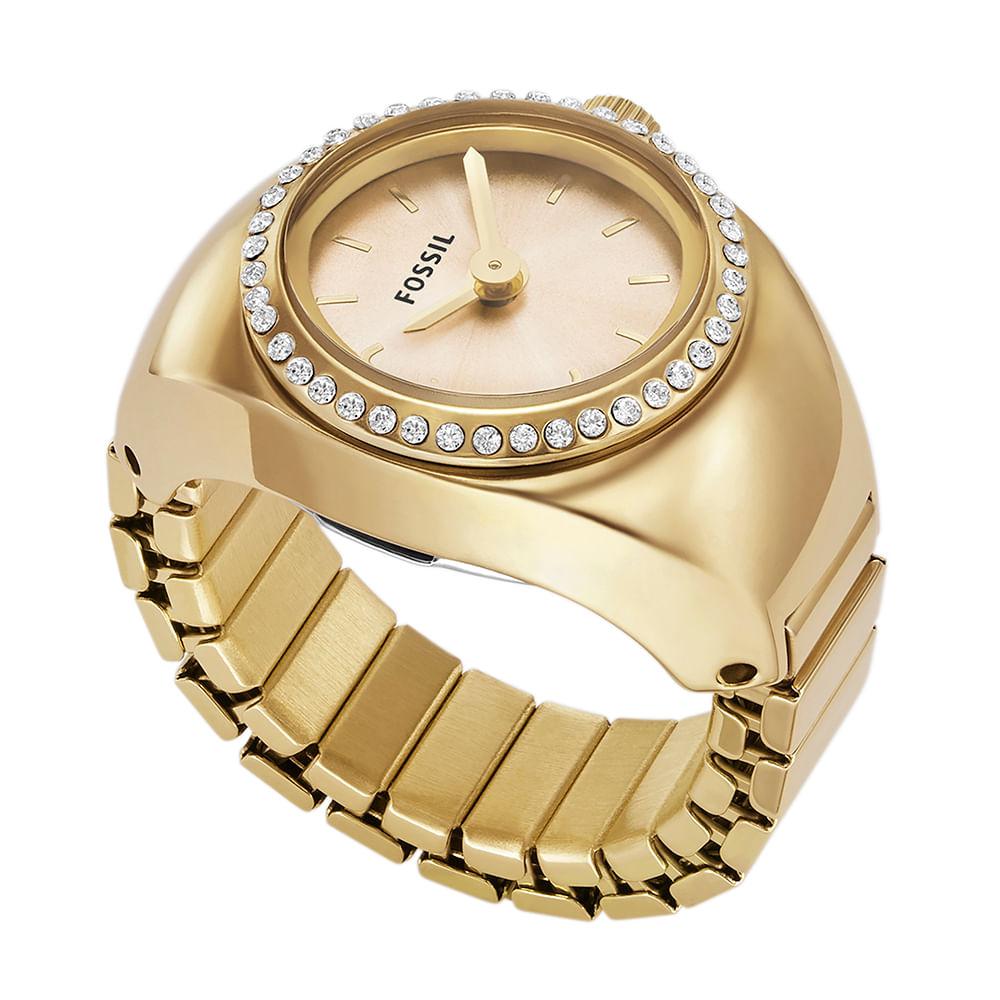 Relógio Fossil Feminino Watch Ring Dourado - ES5319/1DN - 1