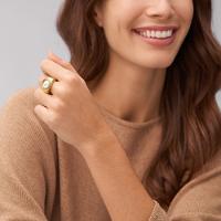 Relógio Fossil Feminino Watch Ring Dourado - ES5319/1DN - 5