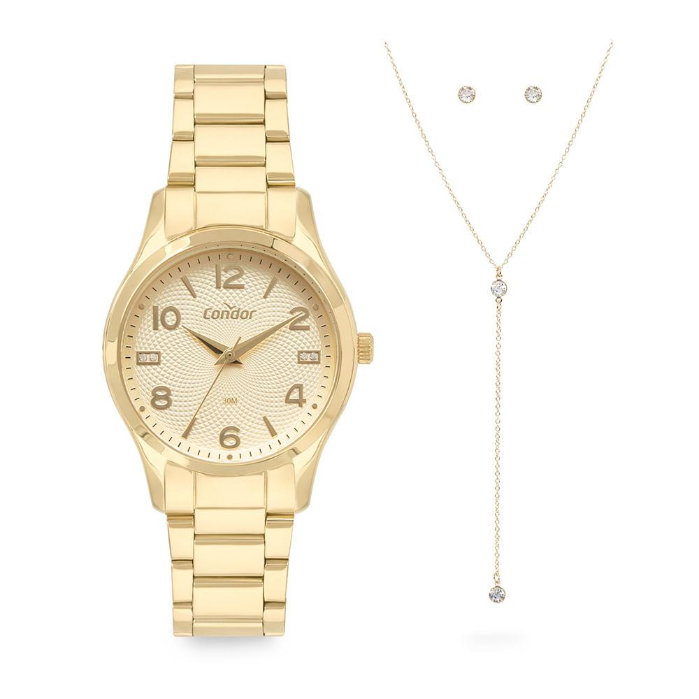 Kit Condor Feminino Dia A Dia Dourado - CO2036MVI/K4D - 1