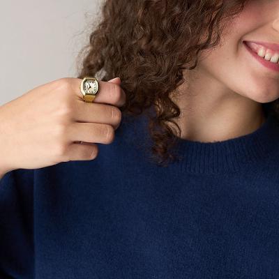 Relógio Fossil Feminino Harlow Dourado - ES5446/1BN