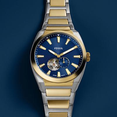 Relógio Fossil Masculino Everett Bicolor - ME3275/1AN