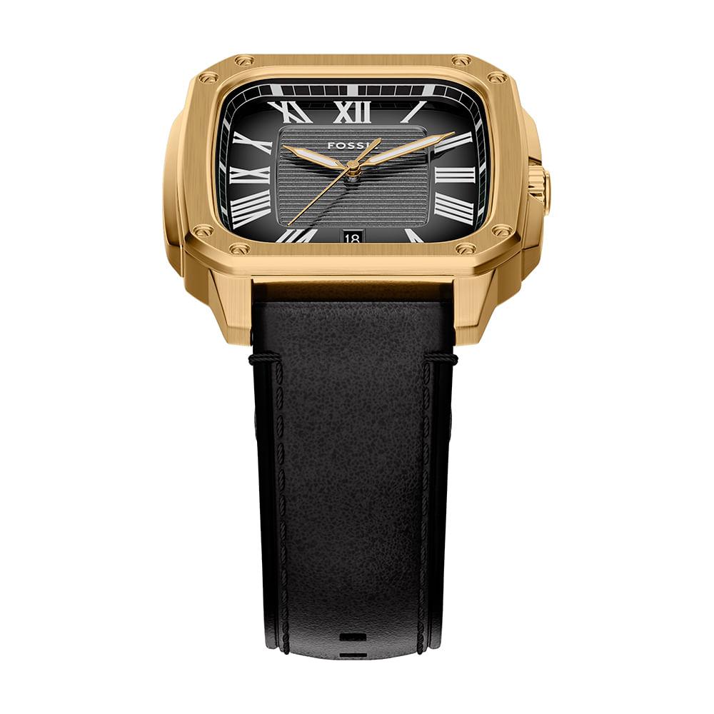 Relógio Fossil Masculino Crosby Dourado - FS6151/0PN - 2
