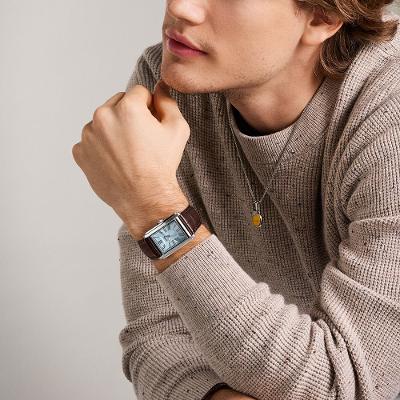 Relógio Fossil Masculino Carraway Prata - FS6110/0AN