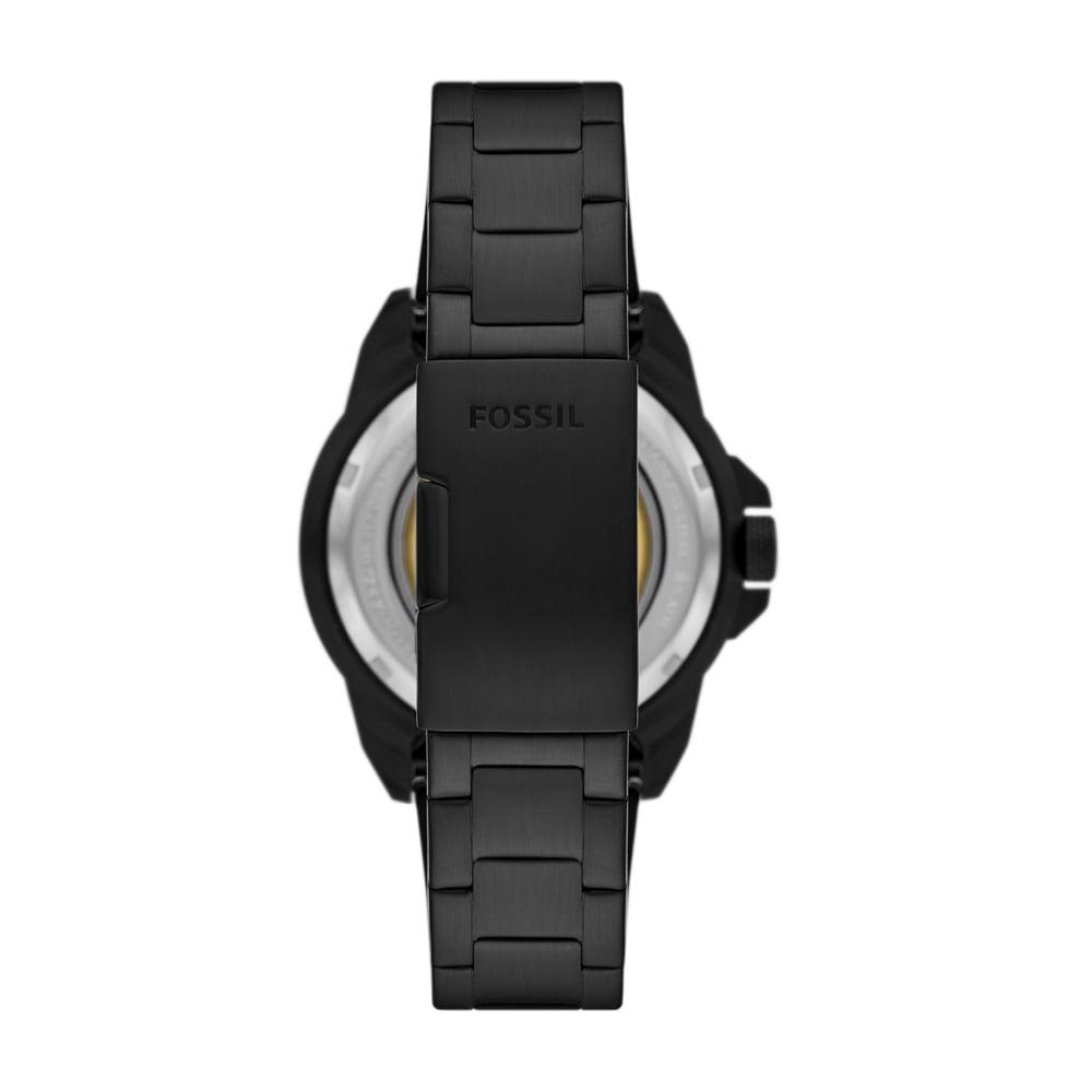 Relógio Fossil Masculino Bronson Preto - ME3217/1PN - 4