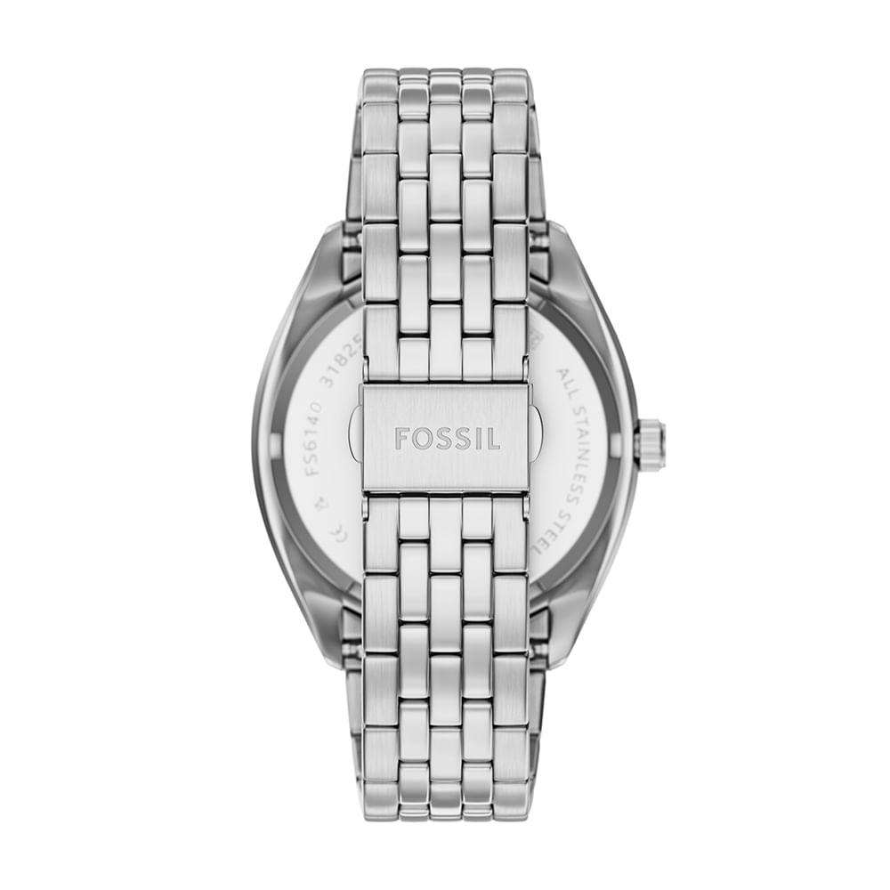 Relógio Fossil Masculino Campbell Prata - FS6140/1AN - 5