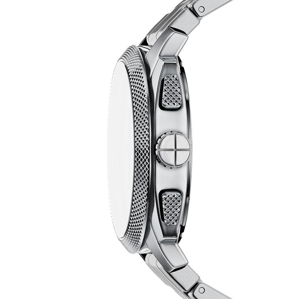 Relógio Fossil Masculino Machine Prata - FS6144/1MN - 4