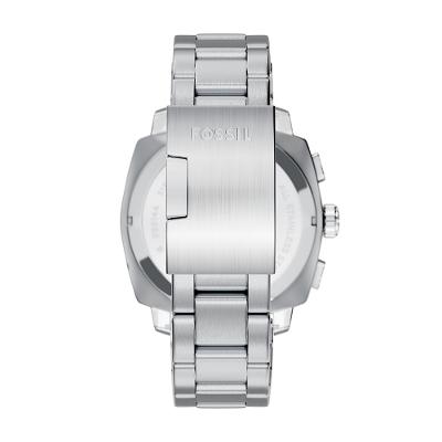 Relógio Fossil Masculino Machine Prata - FS6144/1MN