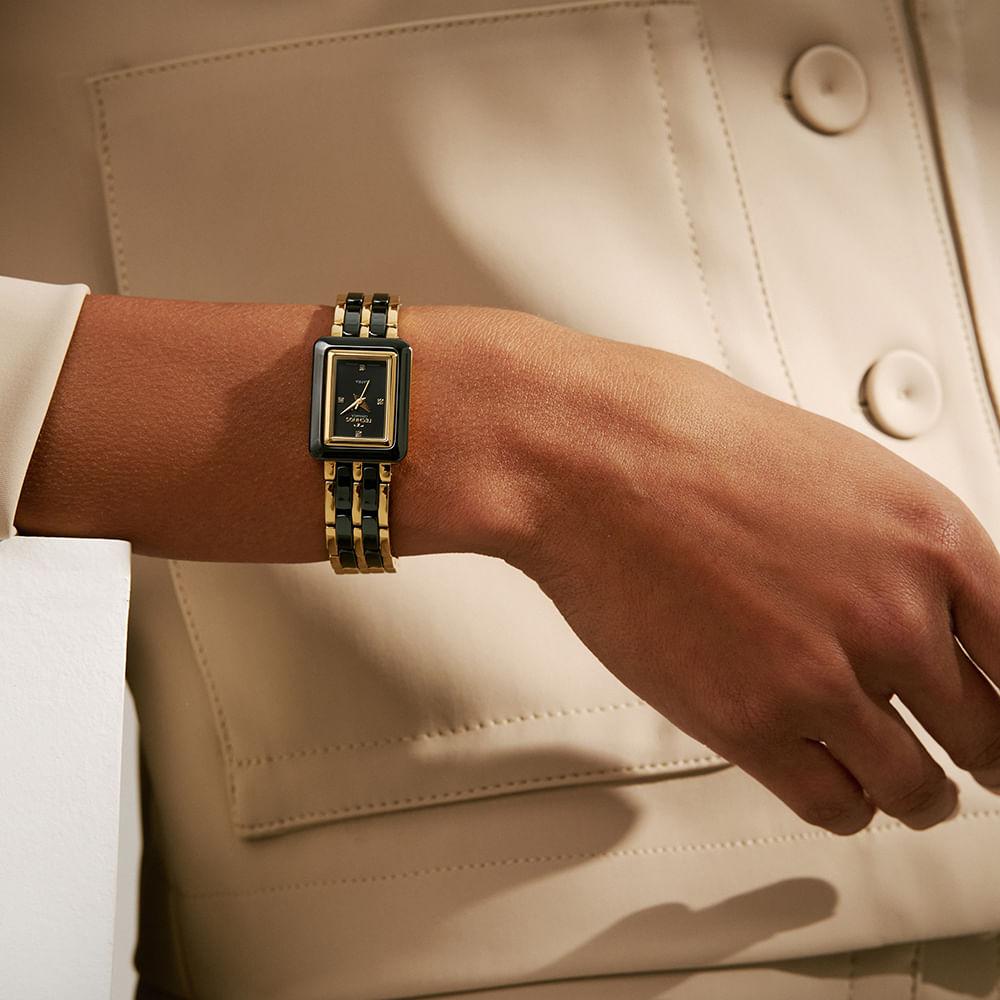 Relógio Technos Feminino Ceramic Sapphire Dourado - 5Y36AB/1P - 4