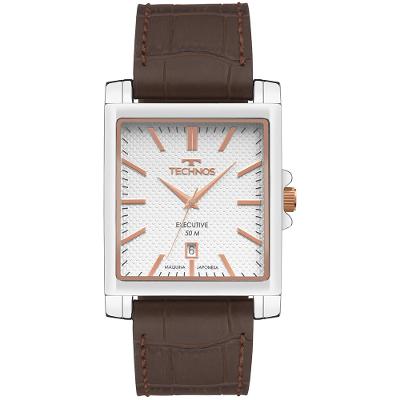 Relógio Technos Masculino Executive Prata - 2115UBW/0K