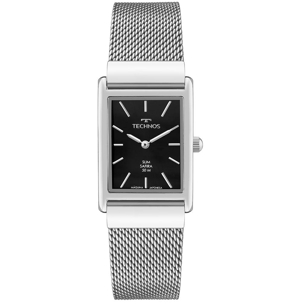 Relógio Technos Masculino Slim Prata - GL22AO/1P - 1