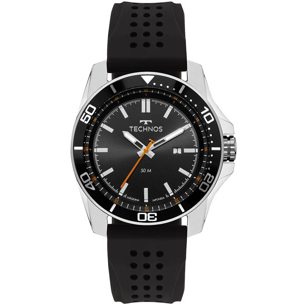 Relógio Technos Masculino Racer Premium Prata - 2117LFW/1P - 1