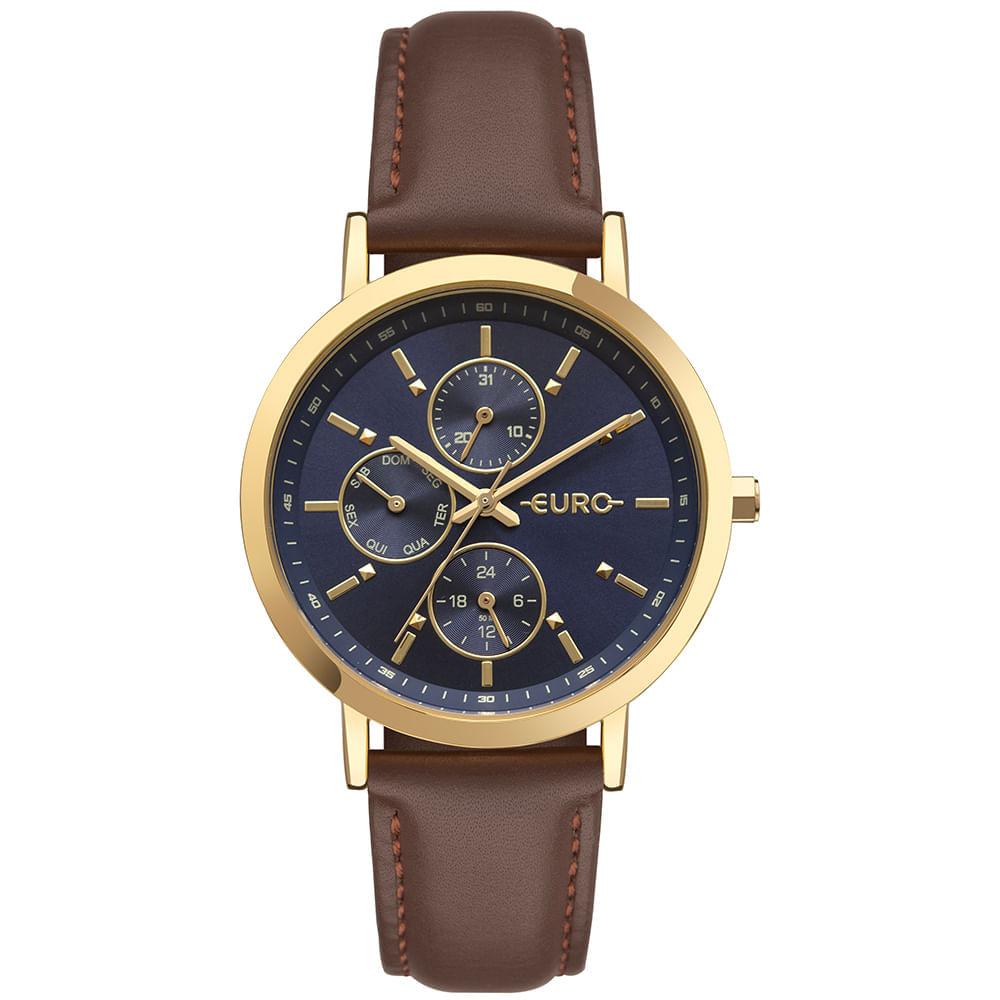 Relógio Euro Feminino Multiglow Dourado - EU6P27AD/3A - 1
