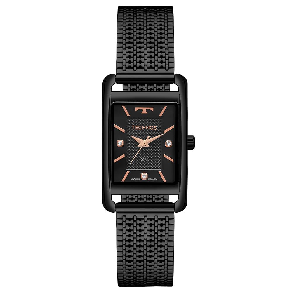 Relógio Technos Feminino Style Preto - 2036NBX/1P - 1