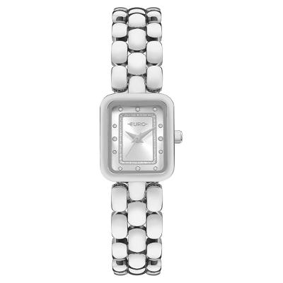 Relógio Euro Feminino Mini Lux Prata - EU2036YWD/4C