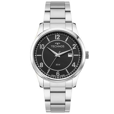 Relógio Technos Masculino Steel Prata - 2115UCJ/1P