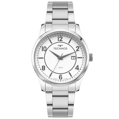Relógio Technos Masculino Steel Prata - 2115UCJ/1B