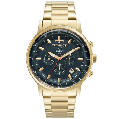 Relógio Technos Masculino Golf Dourado - JS25BCL/1A