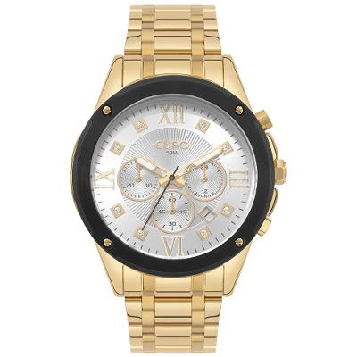 Relógio Euro Feminino Big Case Dourado - EUJS25AJ/4D