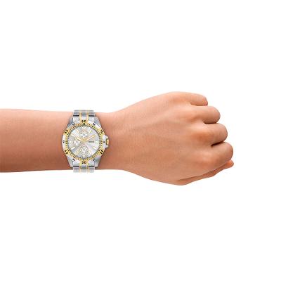 Relógio Fossil Masculino Garrett Bicolor - FS6148/1KN