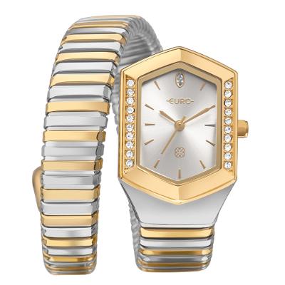 Relógio Euro Feminino Serpentes Bicolor - EU2035ZBN/5K