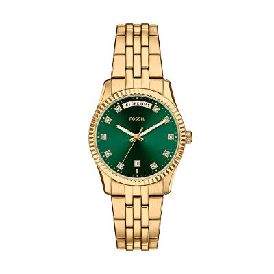 Relógio Fossil Feminino Scarlette Dourado - ES5460/1VN