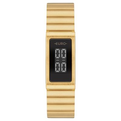 Relógio Euro Feminino Fashion Fit Glam Dourado - EUJHS43AAE/4D