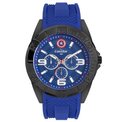 Relógio Condor Masculino Marvel Capitão America Grafite - CO6P29JOV/I5A