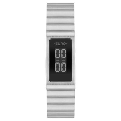 Relógio Euro Feminino Fashion Fit Glam Prata - EUJHS43AAD/4K