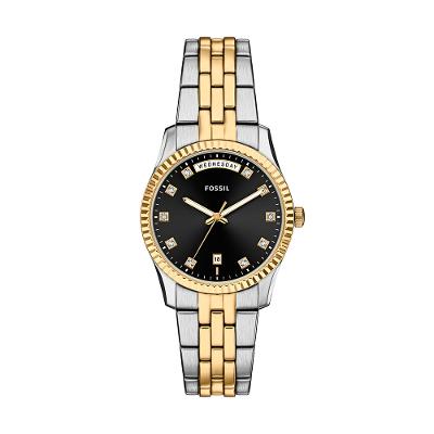 Relógio Fossil Feminino Scarlette Bicolor - ES5458/1PN